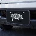 Graphics More Pork Pig Parts Illustration Bacon Novelty Metal Vanity Tag License Plate