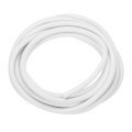Silicone Foam Seal Strip 6mm 0 24 Dia 3 Meters 9 84 Ft Long Sponge Rubber Weather Round Cord Solid For Machinery And Industries 