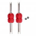 Valve Stem Extenders Dually Extensions Straight Extender For Cars Pickups Trucks Atv And Motorcycles Universal Fit Nickel 
