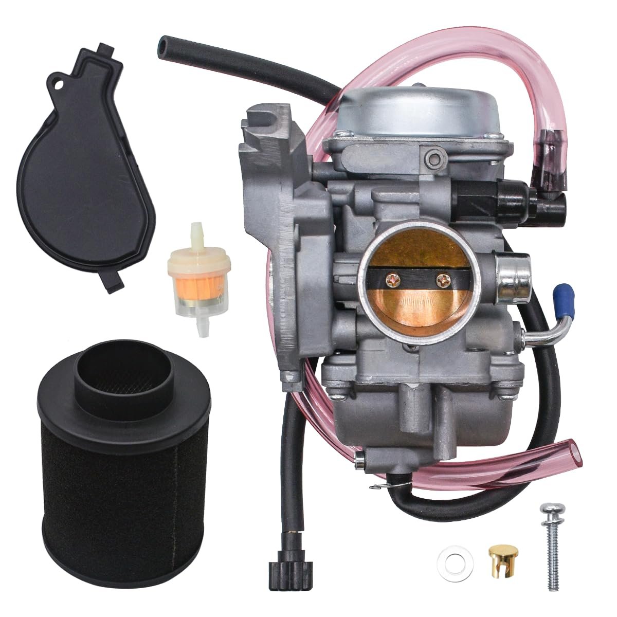 15004-y004 Carburetor Fit For Kawasaki Brute Force 300 2012-2018 With 11013-y002 Air Filter