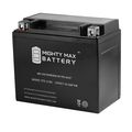 Mighty Max Battery Ytx12-bs 12v 10ah For Triumph Thruxton 2003-2008 Brand Product 