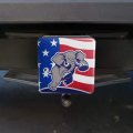 Angry Republican Elephant Politics Gop American Flag Tow Trailer Hitch Cover Plug Insert