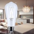 St19 Led Light Bulb 5000k Natural 425 Lumens Clear E26 Medium Base 92 Cri Dimmable Wet Rated Ip65 Enclosed Fixture 120v S12535 