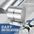 3 Inches Lap Joint Band Exhaust Muffler Seal Clamp Sleeve Universal Use For Id Od Slip Fit Pipe Stainless Steel