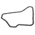 Automatic Transmission Fluid Pan Gasket For Chevy Impala 2000 To 2011 Steel And Rubber Black 20 Bolt Hole With End Piece 