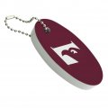 University Of Wisconsin La Crosse Primary Logo Floating Keychain Oval Foam Boat And Fishing Key Float 3 2 In X 1 4 0 8 