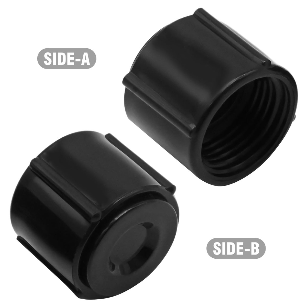 2 Pcs Low Point Drain Seals And Caps Replacement For Rv Camper Travel Trailer Replace 1 Inch Hot Cold Water Lines