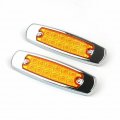 10pcs Car Led Side Marker Lights 12v 12led Automotive Front Rear Indicators Light Super Bright Waterproof Warning For Truck Bus