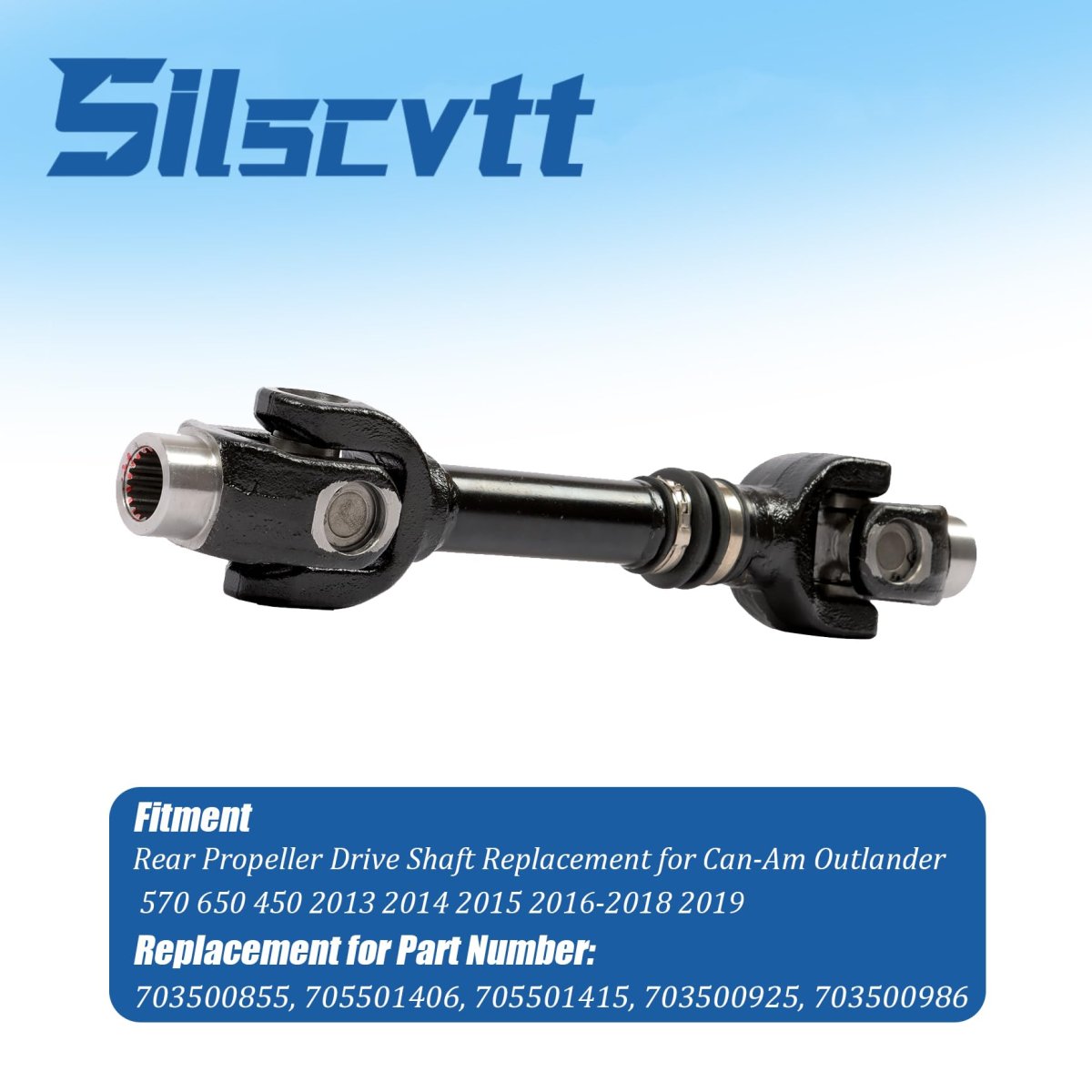 Rear Propeller Drive Shaft Replacement For Can-am Outlander 570 650 450 2013 2014 2015 2016-2018 2019 703500855