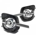 Chevy Equinox Bumper Driving Fog Lights Lamps Chrome 