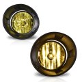 Front Fog Light Assembly Pair Yellow Lens With Harness For Chevy Camaro 2010 2011 2012 2013 Fits Gm1038118 Gm1039118 Not Zl1 Or