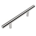 Cosmas 10 Pack 404-3 5ch Polished Chrome Solid Steel Construction 3 8 Inch Slim Line Euro Style Cabinet Hardware Bar Pull 3-1 2 