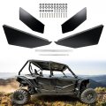 Cpowace Aluminum Lower Door Panels Utv Half Inserts For Honda Talon 1000x 4 2020 2021 2022 Accessories Black Power Coating 