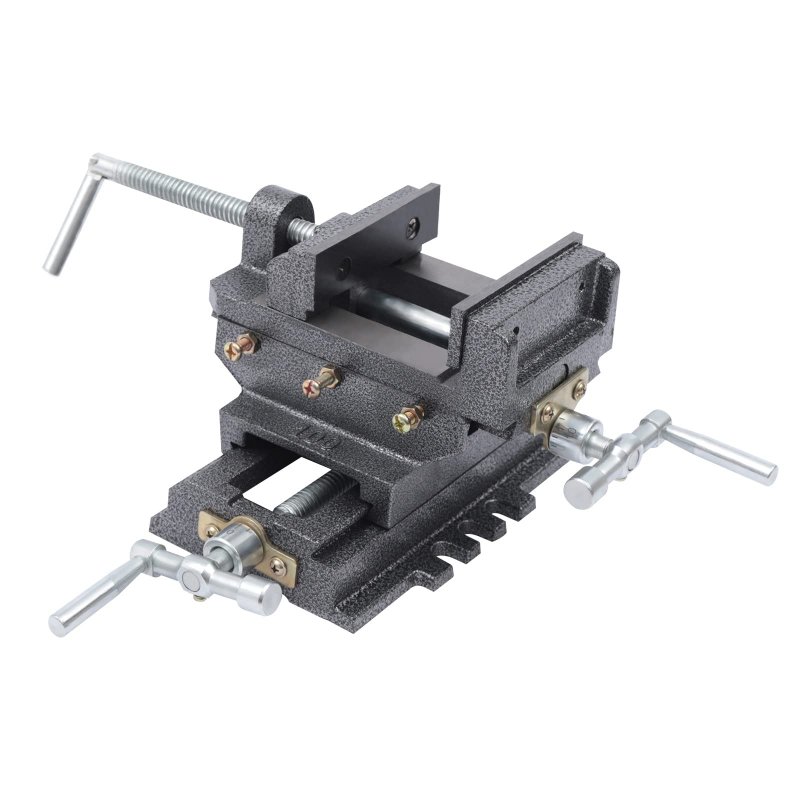 4 Cross Slide Drill Press Vise X-y Compound Bench Meta Milling Clamp Machine 2-way 4a A