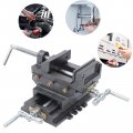 4 Cross Slide Drill Press Vise X-y Compound Bench Meta Milling Clamp Machine 2-way 4a A