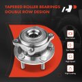 A-premium Pair 2 Front Left Cv Axle Shaft Wheel Bearing And Hub Assembly Compatible With Hyundai Santa Fe 2007-2009 V6 3 3l