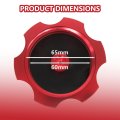 Fuel Tank Cap Cover For Honda Crf 250r 250x 450x Trx 450r 400ex Motorcycle 2005 To 2010 Cnc Billet Aluminum With Respirator And