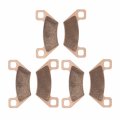 Niche Ceramic Front L R Rear Center Brake Pad Set For Arctic Cat 1436-420 3 Pack