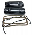 Pirate Mfg Black Valve Cover 6pc Set For Volkswagen Type2 Bus 1972-1979 Vanagon 1980-1982 021101471 021101481 021101487 
