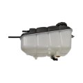 Engine Coolant Recovery Tank For Mercedes Benz Glk280 2009 Plastic Construction Male Terminal 2 Quantity Black Standard Style 