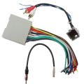 Stereo Radio Wiring W Antenna Adapter Harness With Rca Plug Wires Fit Ford No Sync Expedition 2007-2014 For Explorer 2006-2010 