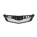 Carpartsdepot 09 10 Acura Tsx V6 Front Grille Panel Ac1200113 Raw Black Plastic Wo Chrome Mldg 