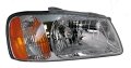 Sawyer Auto Headlight Assembly Passenger Side Mechanics Choice For 2000-2002 Hyundai Accent 