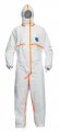 Dupont Tyvek-800j Xl Ce-certified Cat-iii Type-3 4 5 6 Chemical Protective Coverall Suit With Sealed Bag White X-large 