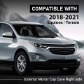 Exterior Mirror Cover Cap Right Passenger Side For Chevy Equinox Gmc Terrain 2018-2021 Chrome