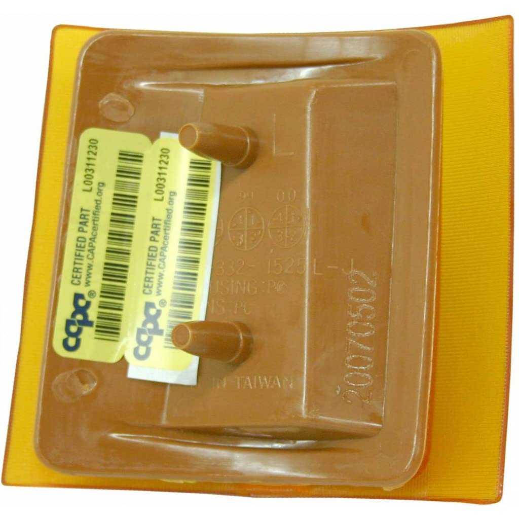 Front Upper Driver Side Reflector For Chevy C2500 C3500 1994 1995 1996 1997 1998 1999 2000 Replacement Gm2550143 And Composite
