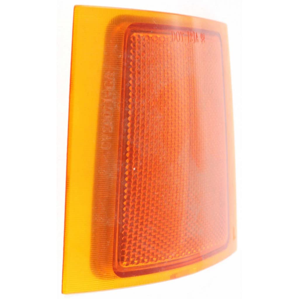 Front Upper Driver Side Reflector For Chevy C2500 C3500 1994 1995 1996 1997 1998 1999 2000 Replacement Gm2550143 And Composite