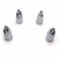 Smt- 4 Pcs Chrome Eagle Head Bolts Screws Compatible With License Plate Tag Frame Windshield Trim P N Xh6009-a