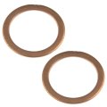 Oil Drain Plug Gaskets For Porsche Cayman 2014 2015 2016 Copper Material 2 Pieces 0 945 In Outside Diameter 