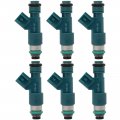 Ocpty 4 Holes 6pcs Replacement Fuel Injectors Compatible For 2009 Audi Tt Quattro 3 2l 2007-2010 2012-2015 Volvo Xc70 2008-2014