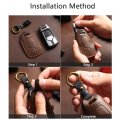 Sanrily Handmade Leather Smart Key Card Cover For Lexus F Sport Es300l 2022 Gs Is Nx Rx Es200 Es260 Lx570 2020less Full