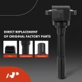 A-premium Set Of 6 Ignition Coil Pack And Iridium Spark Plugs Compatible With Honda Passport Acura Slx Isuzu Amigo Rodeo