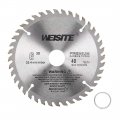 Uxcell 6 Circular Saw Blade 40t 1 Arbor With 7 8 Ring Wood Tct Carbide Tipped Slitting