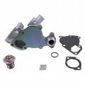 Fridayparts Water Pump Thermostat 119802-42000 129155-49800 Compatible For Yanmar Engine 3tnv82a 3tnv82a-bdcb 3tnv82a-bdcrt