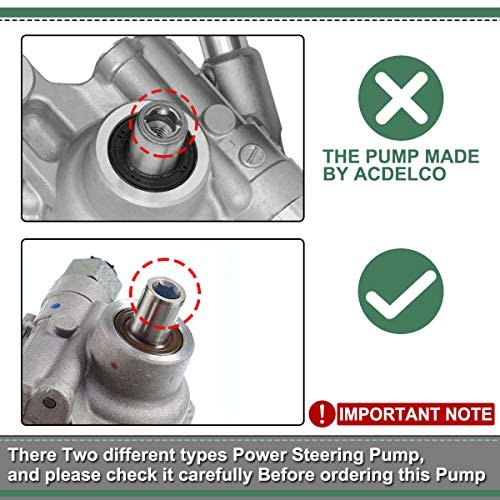 Power Steering Pump Assembly For Cadillac Srx 2004-2009 V8 4 6l