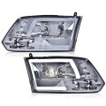 Led Headlight Assembly For 2009-2012 Dodge Ram 1500 2500 3500 Projector Only Quad Models Not Fit Dual Beam Not One Hole 