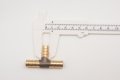 Autobahn88 3-way T-piece Brass Copper Vacuum Hose Joiner Tee Connector Od 10mm 3 8 Pack Of 2