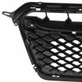 Su1200163 Factory Style Front Bumper Grill Grille Assembly Compatible With Subaru Impreza 2015-2016 Matte Black
