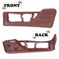 Ecotric Front Driver Seat Cushion Panel Trim Compatible With 2008-2010 Ford F250 F350 F450 F550 Super Duty Replacement For