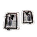Corner Lights For Gmc Safari 1995 2005 Driver And Passenger Side Pair Composite Headlight Type Replaces Gm2551139 Gm2550139 