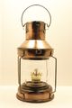 Copper Plated Nautical Anchor Oil Lantern 