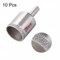 Uxcell 26mm Diamond Drill Bits Hole Saws For Glass Tile Porcelain Marble Ceramic Bottles Pots Brick Pack Of 10