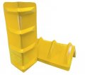 Cargo Equipment Corp Yellow Veeboard Corner Protector 24 X 8 
