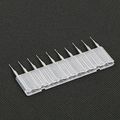 10 Pcs Drill 3 175mm Carbide End Mill Engraving Bits Cnc Pcb Machinery 0 5mm Cutting Tool 