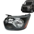 Headlight Assembly Replacement For Transit 2015 2016 2017 2018 2019 2020 2021 Headlamp Black Housing Left Side Fo2502330 