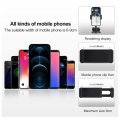 Suction Cup Phone Holder For Car With Adjustable Arm Low Profile Dashboard Mount Compact Windshield Window Dash Mobile Stand